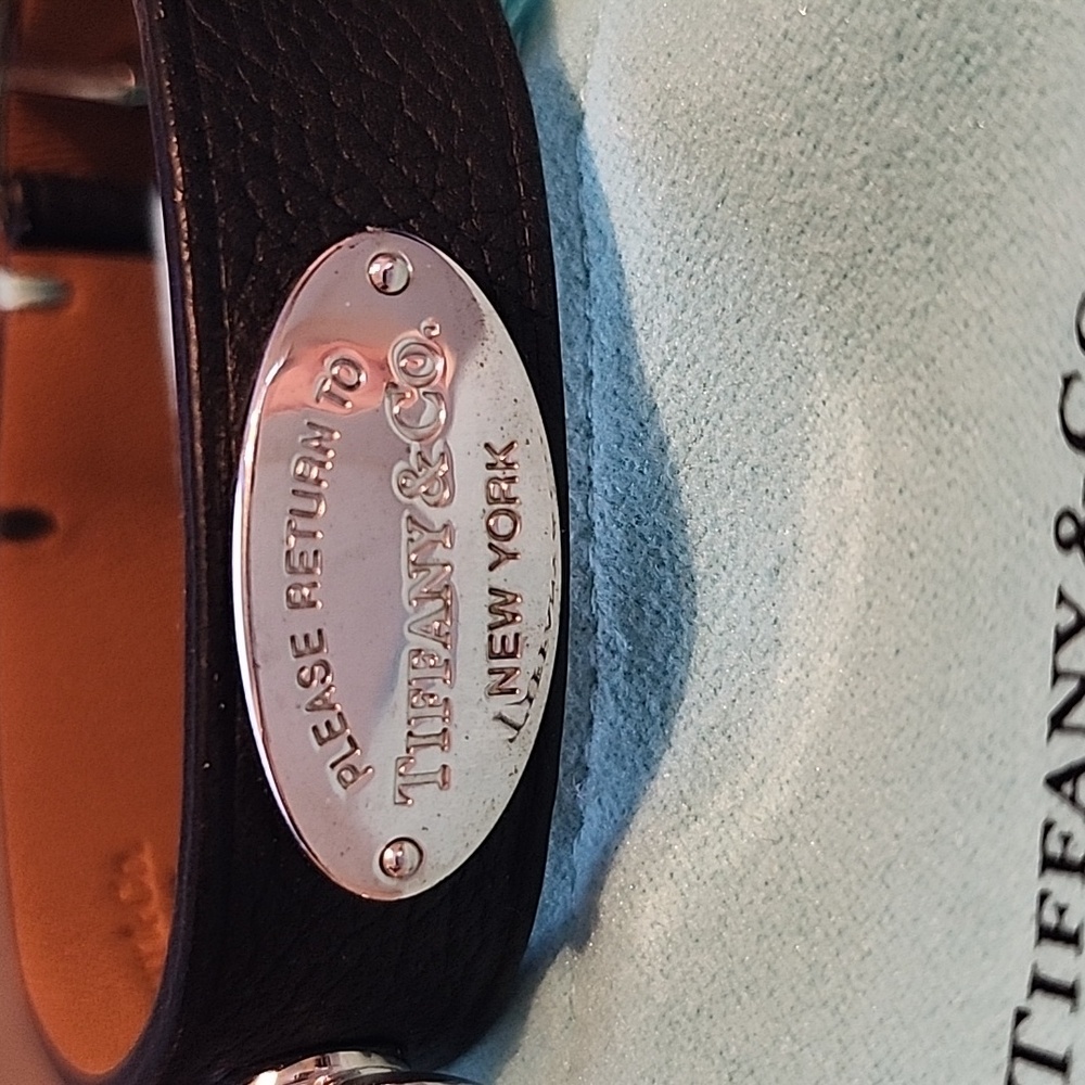 Tiffany & Co RTT Narrow Leather Bracelet